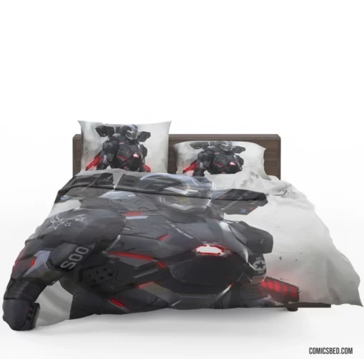 Marvel War Machine High-Tech Adventures Comic Bedding Set