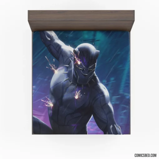 Marvel Warrior Black Panther Legacy Comic Fitted Sheet 1