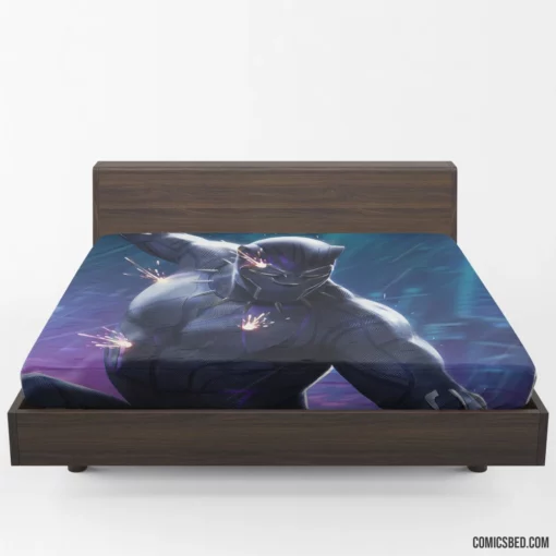 Marvel Warrior Black Panther Legacy Comic Fitted Sheet