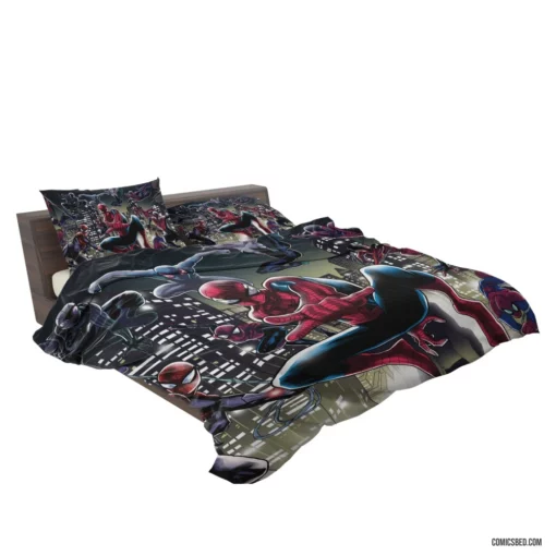 Marvel Web-Slinger Chronicles Iconic Hero Comic Bedding Set 2