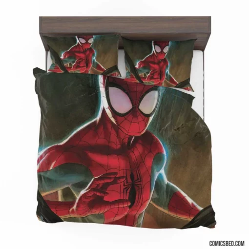 Marvel Web-Slinger Chronicles Spider-Man Heroics Comic Bedding Set 1