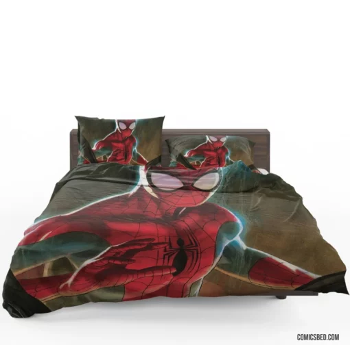 Marvel Web-Slinger Chronicles Spider-Man Heroics Comic Bedding Set