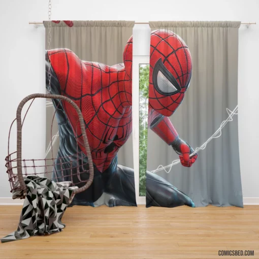 Marvel Web-Slinger Chronicles Spider-Man Quests Comic Curtain