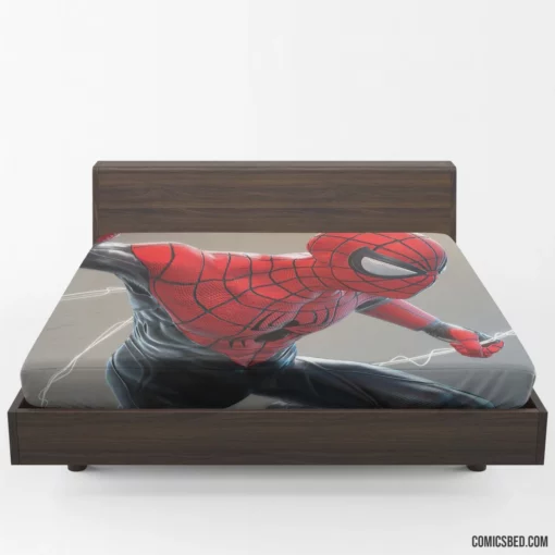 Marvel Web-Slinger Chronicles Spider-Man Quests Comic Fitted Sheet