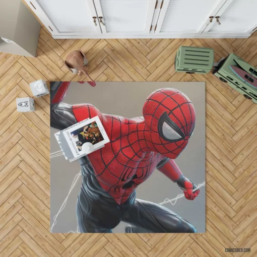 Marvel Web-Slinger Chronicles Spider-Man Quests Comic Rug