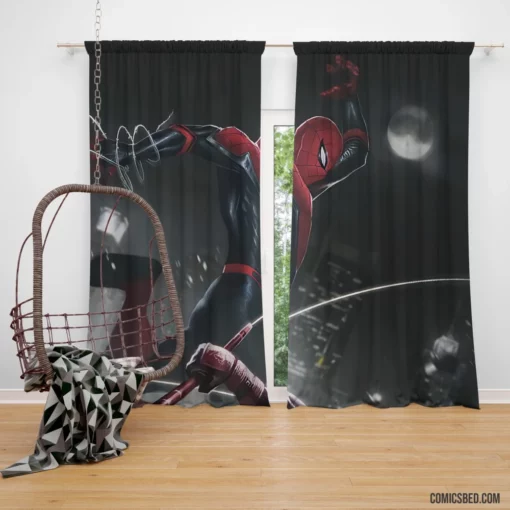 Marvel Webbed Hero Spider-Man Odyssey Comic Curtain