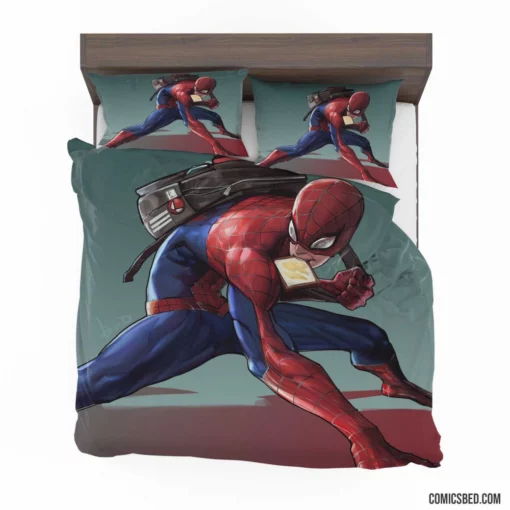 Marvel Webbed Hero Spider-Man Quests Comic Bedding Set 1