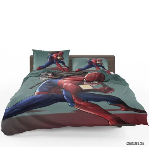 Marvel Webbed Hero Spider-Man Quests Comic Bedding Set