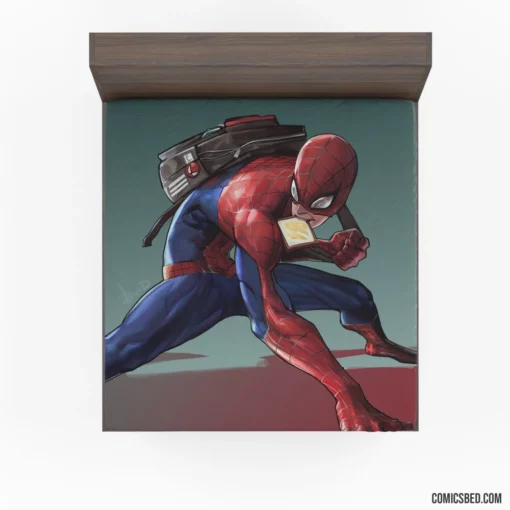 Marvel Webbed Hero Spider-Man Quests Comic Fitted Sheet 1