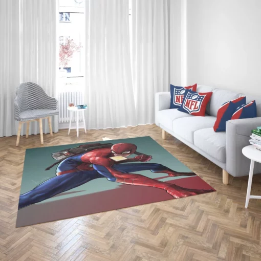 Marvel Webbed Hero Spider-Man Quests Comic Rug 2