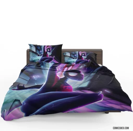 Marvel Webbed Hero Spider-Man Soars Comic Bedding Set