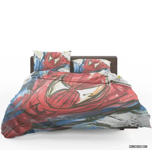 Marvel Webbed Hero Spidey Adventures Comic Bedding Set