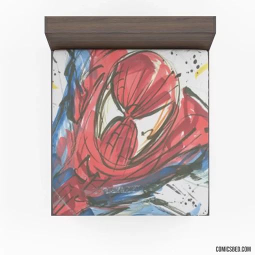 Marvel Webbed Hero Spidey Adventures Comic Fitted Sheet 1