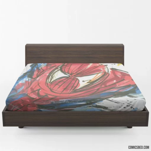 Marvel Webbed Hero Spidey Adventures Comic Fitted Sheet