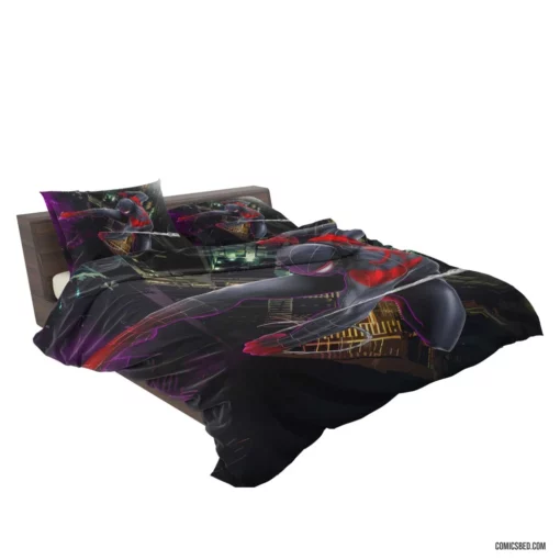 Marvel Webbed Wonder Spider-Man Feats Comic Bedding Set 2