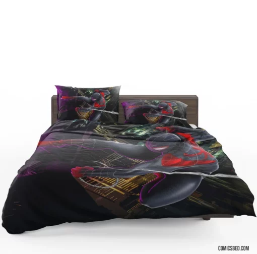 Marvel Webbed Wonder Spider-Man Feats Comic Bedding Set