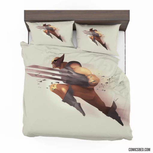 Marvel Wolverine Adamantium-Clad Hero Exploits Comic Bedding Set 1