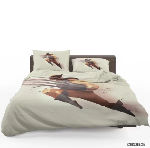 Marvel Wolverine Adamantium-Clad Hero Exploits Comic Bedding Set