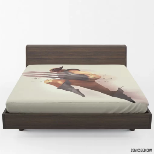 Marvel Wolverine Adamantium-Clad Hero Exploits Comic Fitted Sheet