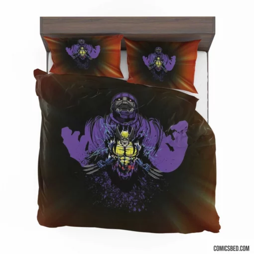 Marvel Wolverine Mutant Heroic Feats Comic Bedding Set 1