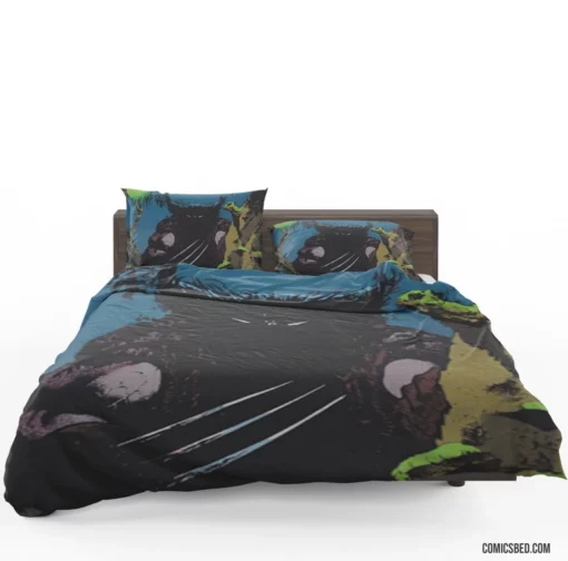 Marvel Wolverine X-Men Adamantium Warrior Comic Bedding Set