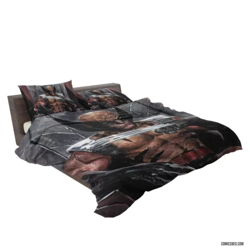 Marvel Wolverine X-Men Feral Avenger Comic Bedding Set 2