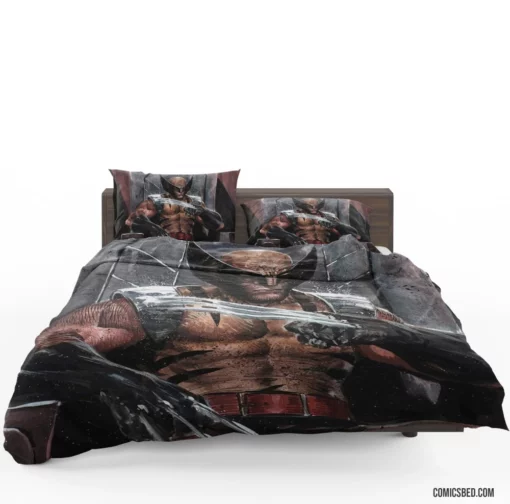 Marvel Wolverine X-Men Feral Avenger Comic Bedding Set