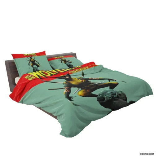 Marvel Wolverine X-Men Fierce Member Comic Bedding Set 2