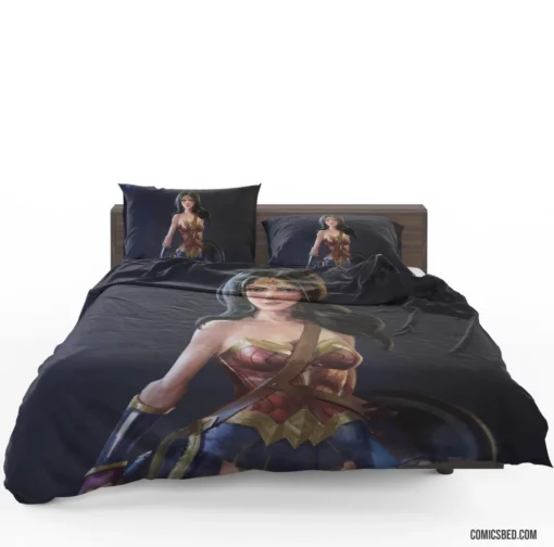 Marvel Wonder Woman Amazon Iconic Hero Comic Bedding Set