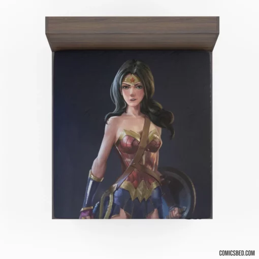 Marvel Wonder Woman Amazon Iconic Hero Comic Fitted Sheet 1