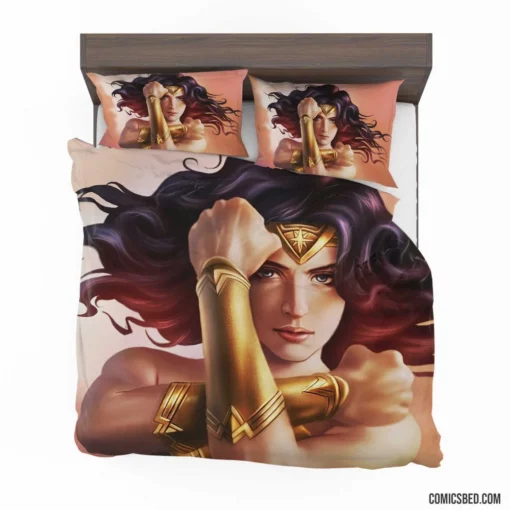 Marvel Wonder Woman Empowering Superhero Comic Bedding Set 1