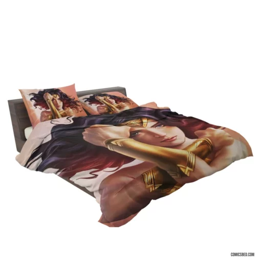 Marvel Wonder Woman Empowering Superhero Comic Bedding Set 2