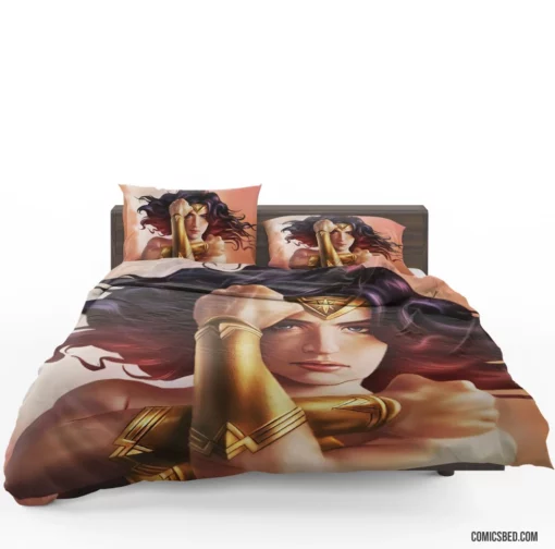 Marvel Wonder Woman Empowering Superhero Comic Bedding Set