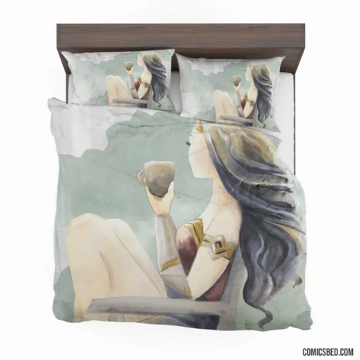 Marvel Wonder Woman Iconic Amazon Comic Bedding Set 1