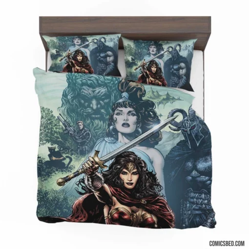 Marvel Wonder Woman Iconic Amazonian Heroine Comic Bedding Set 1