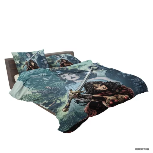 Marvel Wonder Woman Iconic Amazonian Heroine Comic Bedding Set 2