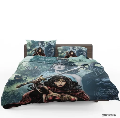 Marvel Wonder Woman Iconic Amazonian Heroine Comic Bedding Set