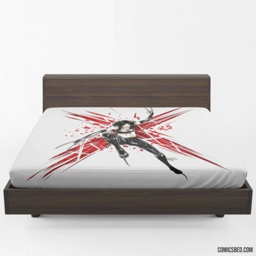 Marvel X-23 Feral Mutant Hero Comic Fitted Sheet