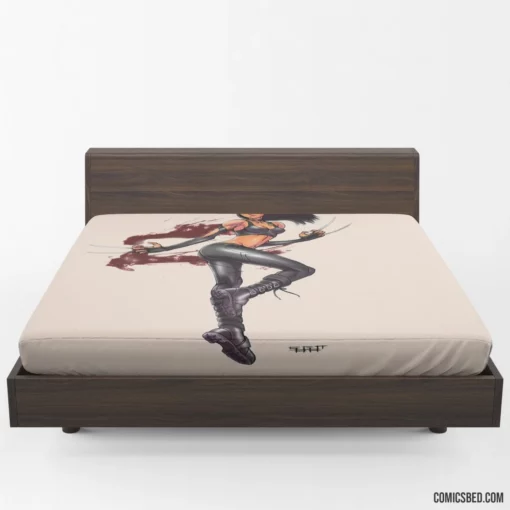 Marvel X-23 Feral Mutant Warrior Comic Fitted Sheet