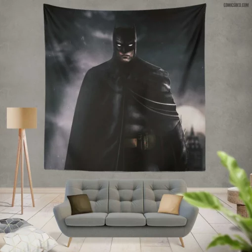 Masked Guardian Batman Chronicles Comic Wall Tapestry