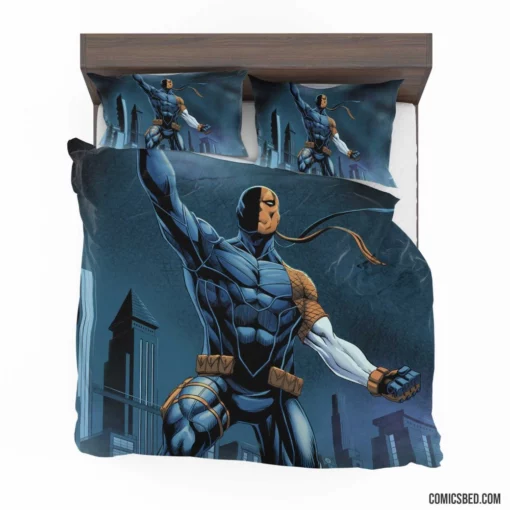 Masterful Deathstroke DC Deadly Assassin Comic Bedding Set 1