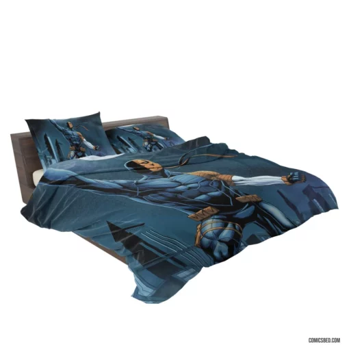 Masterful Deathstroke DC Deadly Assassin Comic Bedding Set 2