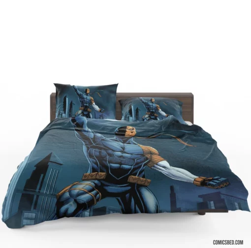 Masterful Deathstroke DC Deadly Assassin Comic Bedding Set