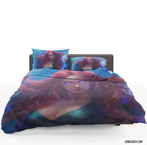 Mera Aqua Queen Chronicles Comic Bedding Set