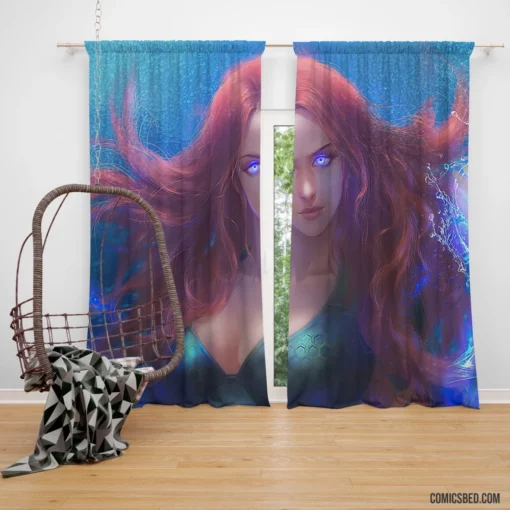 Mera Aqua Queen Chronicles Comic Curtain