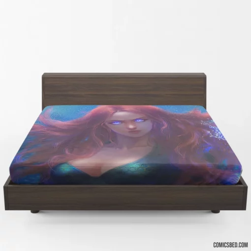 Mera Aqua Queen Chronicles Comic Fitted Sheet