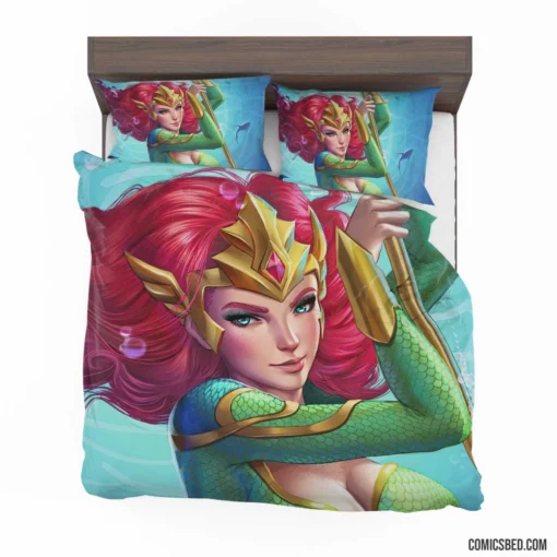 Mera Royal Waves of Power Comic Bedding Set 1