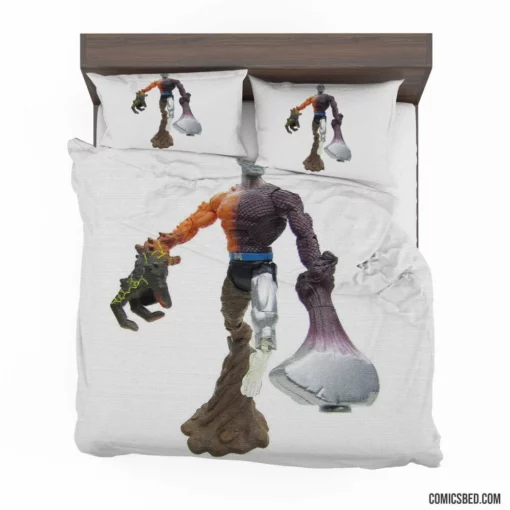 Metamorpho Shifting Adventures Comic Bedding Set 1