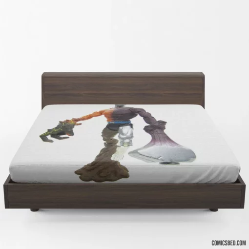 Metamorpho Shifting Adventures Comic Fitted Sheet