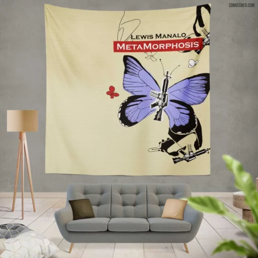 Metamorphosis Transformation Chronicles Comic Wall Tapestry